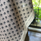 Lenten Rose Fabric by the yard | Midnight