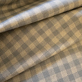 Winslow Check Large Fabric by the yard | Sky Blue
