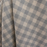 Winslow Check Large Fabric by the yard | Sky Blue