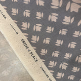 Tulip Large Fabric by the yard | Slate Blue
