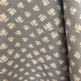 Tulip Large Fabric by the yard | Slate Blue