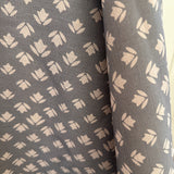 Tulip Large Fabric by the yard | Slate Blue