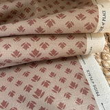 Tulip Large Fabric by the yard | Terracotta