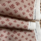 Tulip Large Fabric by the yard | Terracotta