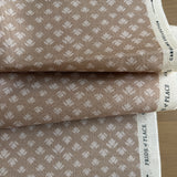 Tulip Mini Fabric by the yard | Light Mocha