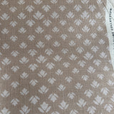 Tulip Mini Fabric by the yard | Light Mocha