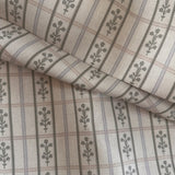 Bramley Lattice in Linen & Sage Fabric by the yard