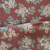 Hawthorn in Cranberry Fabric by the yard