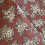 Hawthorn in Cranberry Fabric by the yard