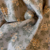 Hawthorn in Soft Blue Fabric by the yard
