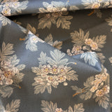 Hawthorn in Deep Navy Large Fabric by the yard