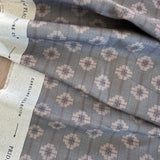 Swedish Weave Large Fabric by the yard | Blue and Brown