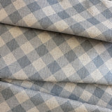 Haze Gingham Fabric by the yard