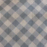 Haze Gingham Fabric by the yard
