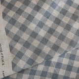 Haze Gingham Fabric by the yard