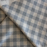 Haze Gingham Fabric by the yard