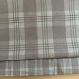 Plaid Fabric by the yard | Latte