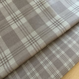 Plaid Fabric by the yard | Latte