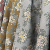 Hawthorn in Soft Blue Fabric by the yard