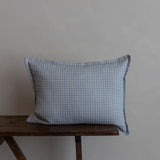 Winslow Check Mini Lumbar in Sky Blue