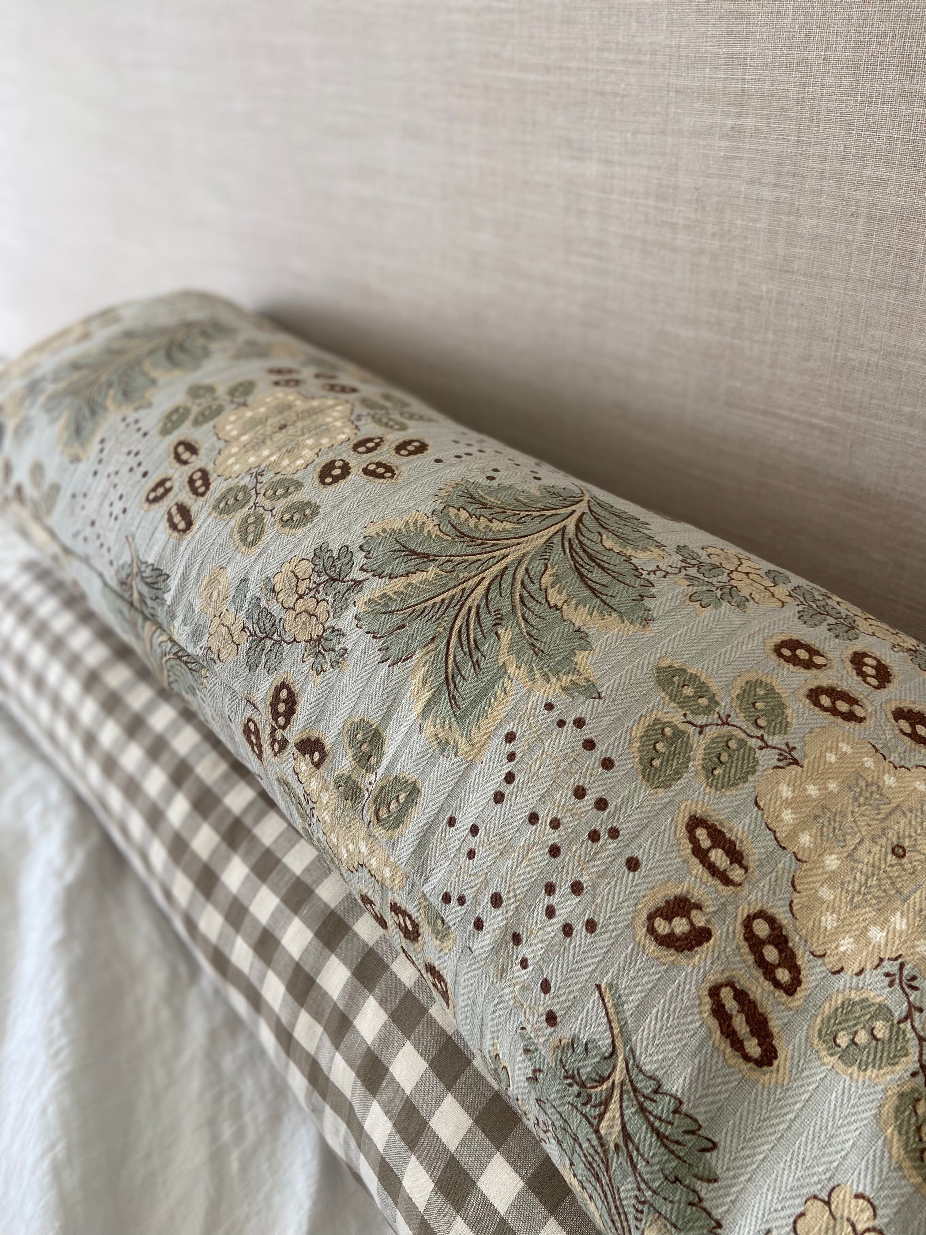 Brown and Sage Floral