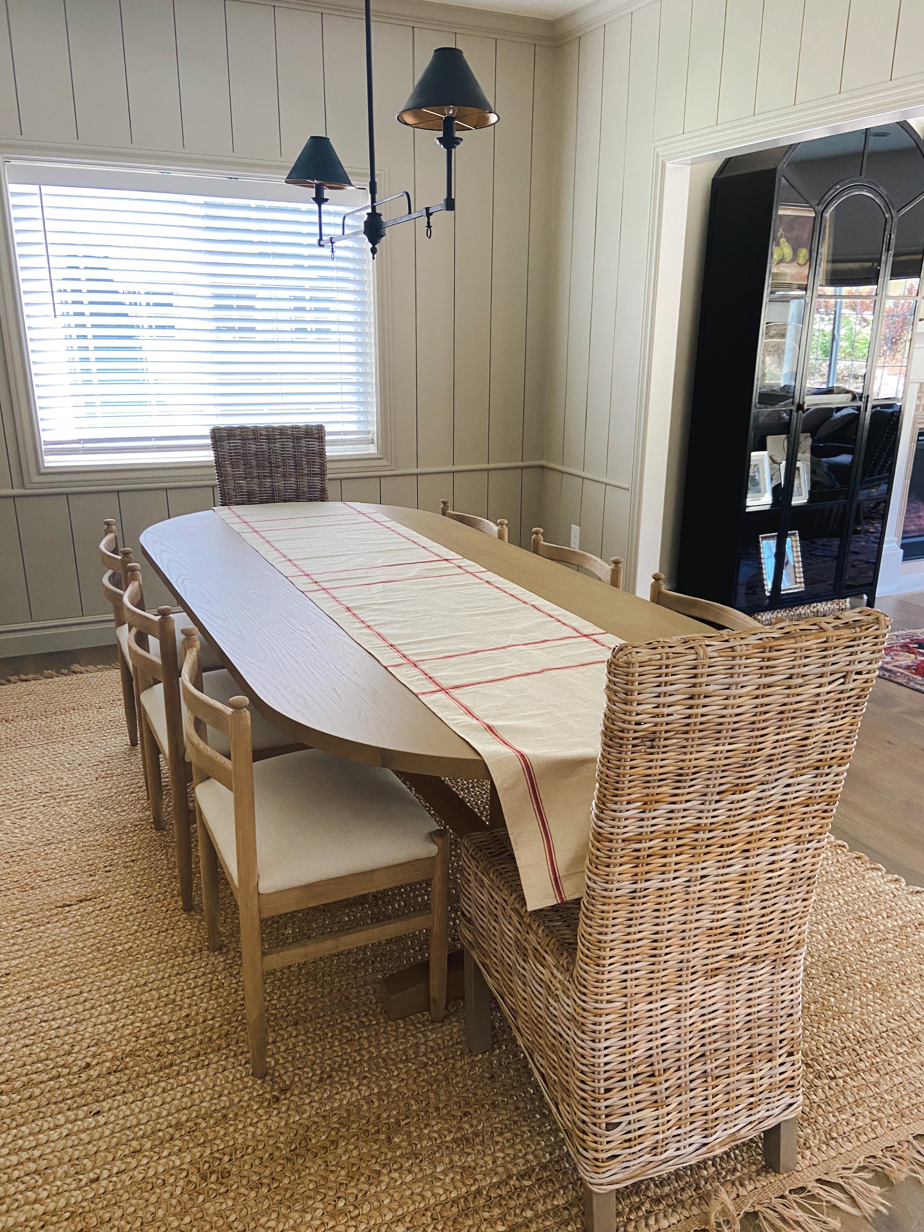 Vintage Parisian Table Runner