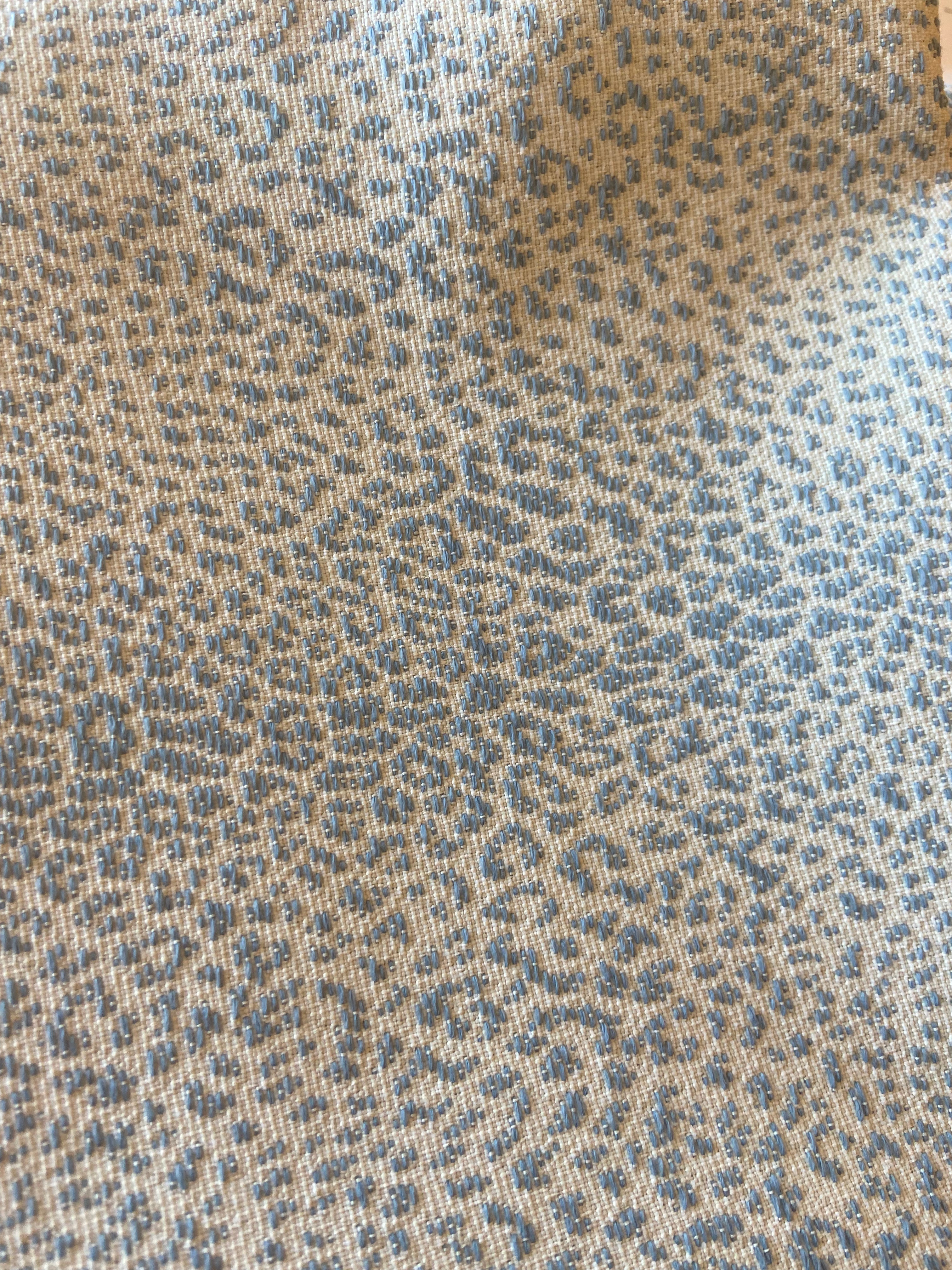 Soft Blue Leopard