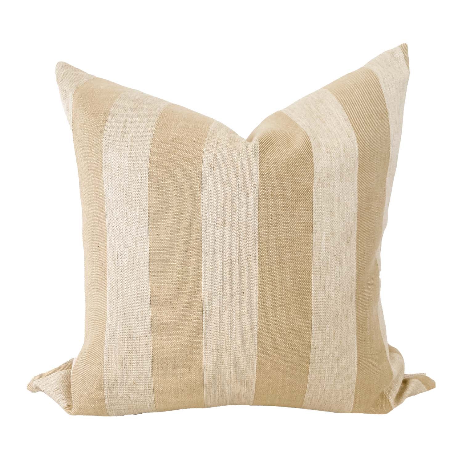 Sand Stripe Designer Pillow Cover